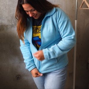 Baby Blue Columbia Fleece